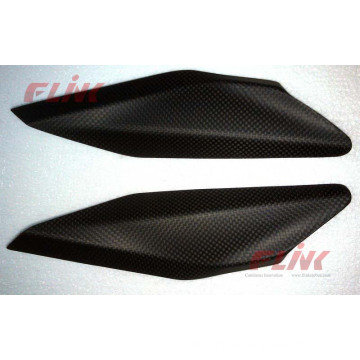 Cubierta lateral de asiento de fibra de carbono para Ducati 1199 Panigale